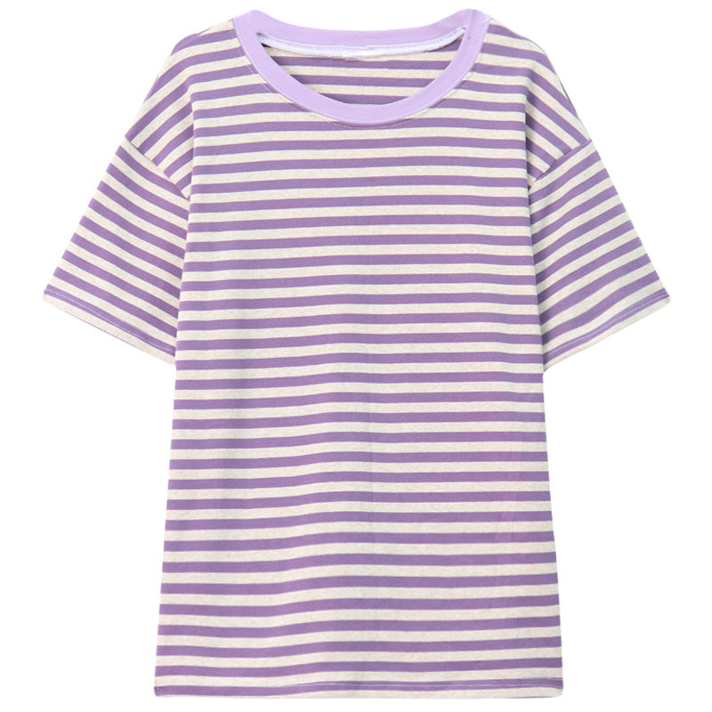 Striped Short Sleeve T-Shirt